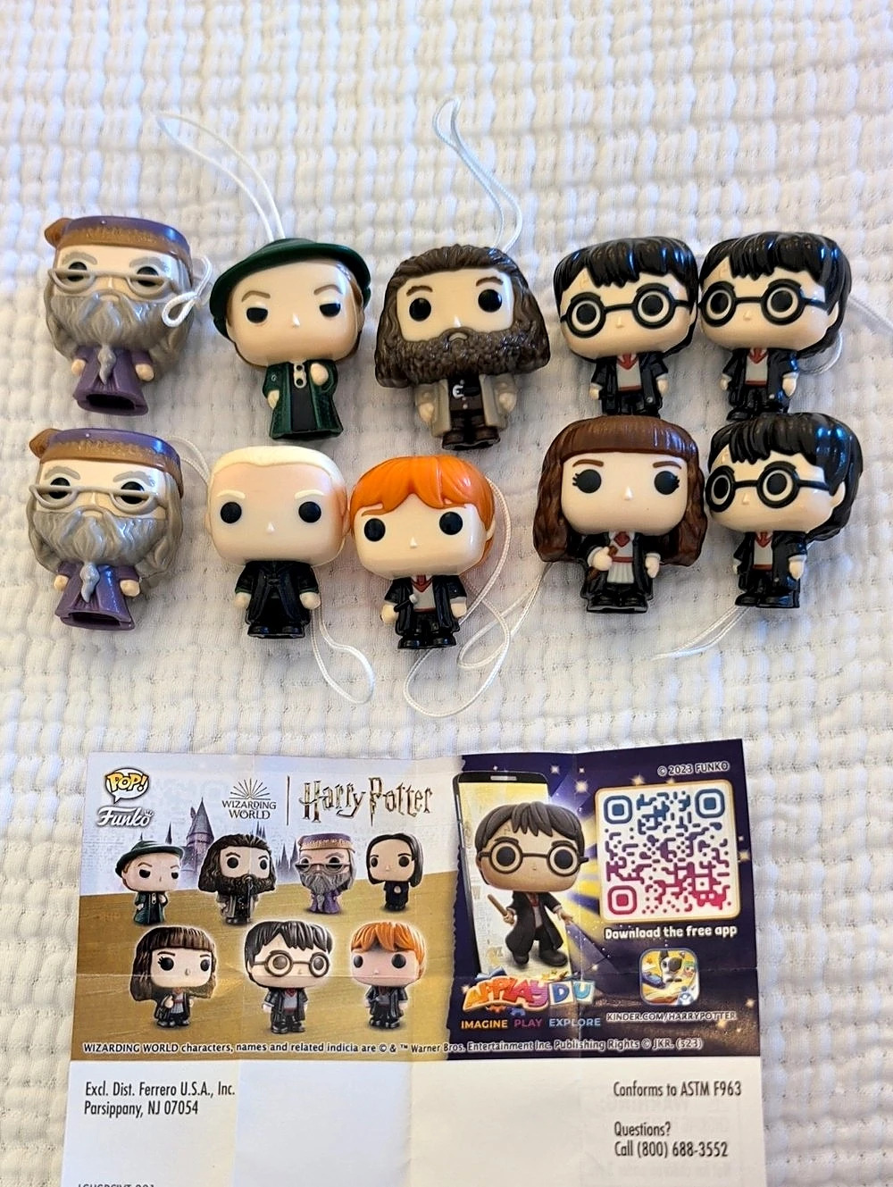 Funko X Kinder - Harry Potter Bag Tag Mystery Mini Figures Multicolor Like New